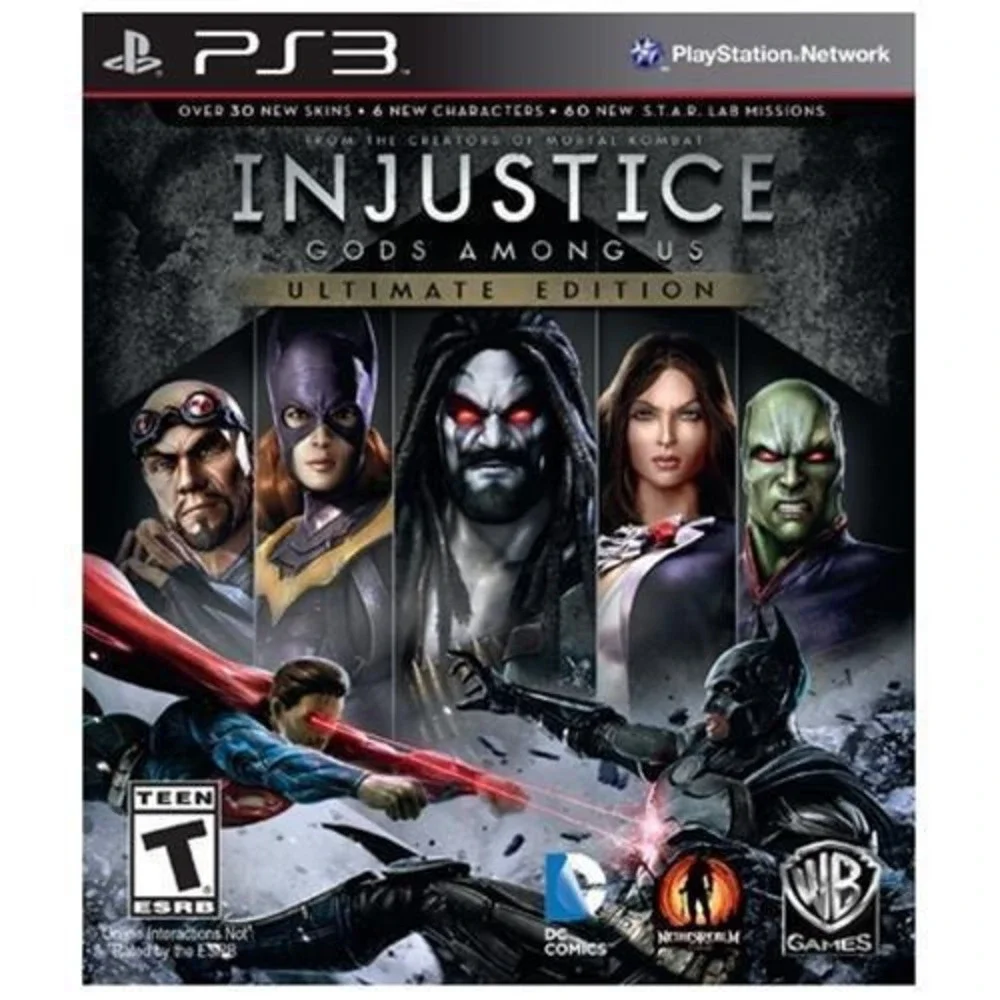 PS3 Injustice: Gods Among Us Sony PlayStation 3